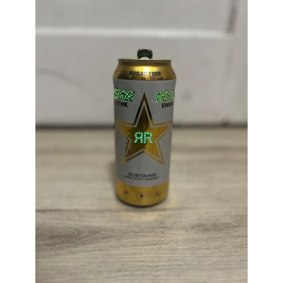 Rockstar Energy Drink‎ Collectible Lamp Can Green Light - Picture 3 of 10